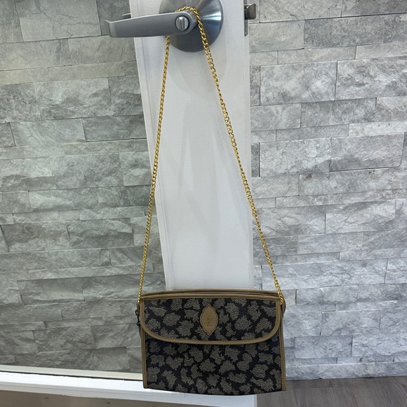 Yves Saint Laurent Black and Tan Clutch - Picture 13 of 13